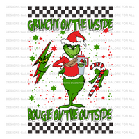 Grinch & Bougie DTF Transfer