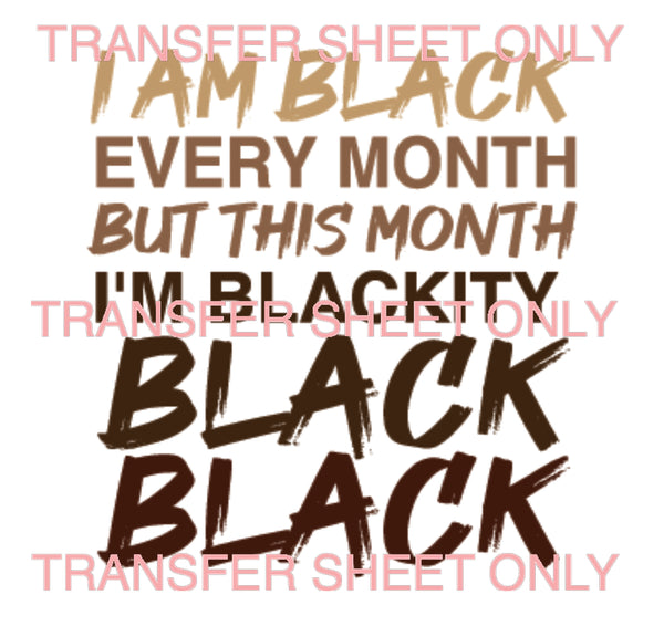 I AM BLACK HISTORY